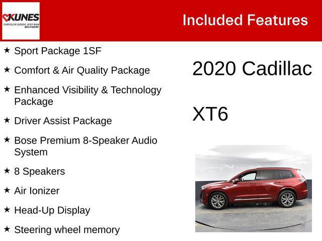 used 2020 Cadillac XT6 car, priced at $24,500