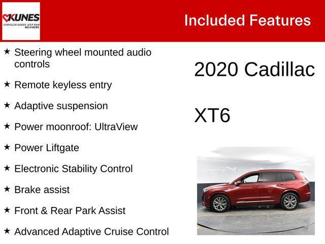 used 2020 Cadillac XT6 car, priced at $24,500