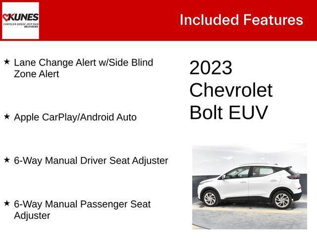 used 2023 Chevrolet Bolt EUV car, priced at $18,900