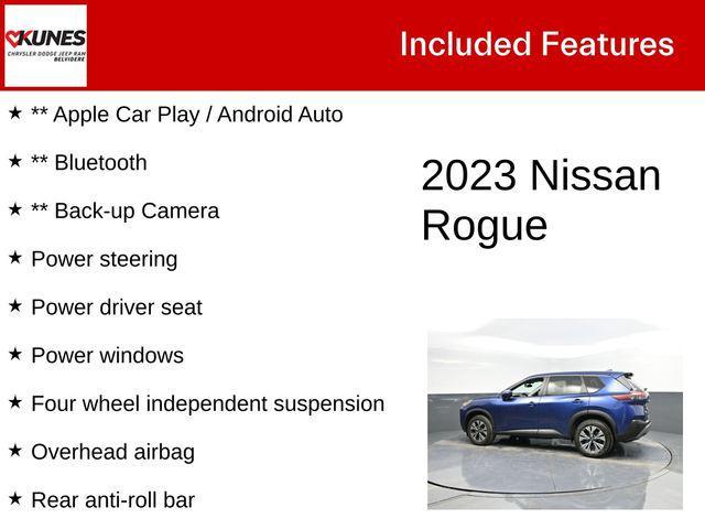 used 2023 Nissan Rogue car, priced at $18,325