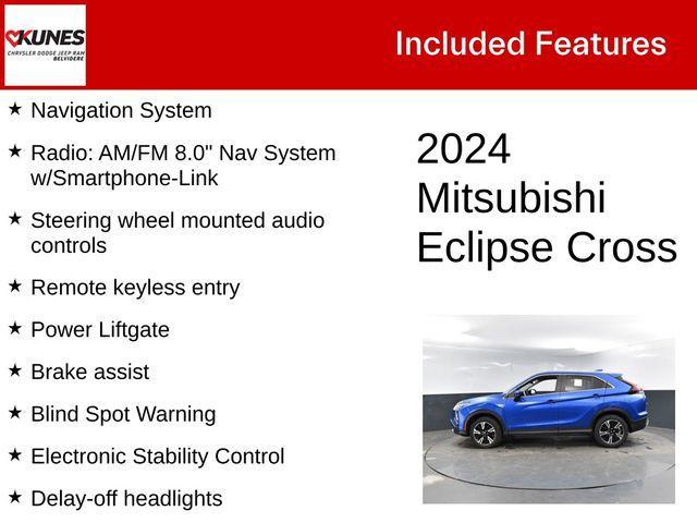 used 2024 Mitsubishi Eclipse Cross car, priced at $20,513