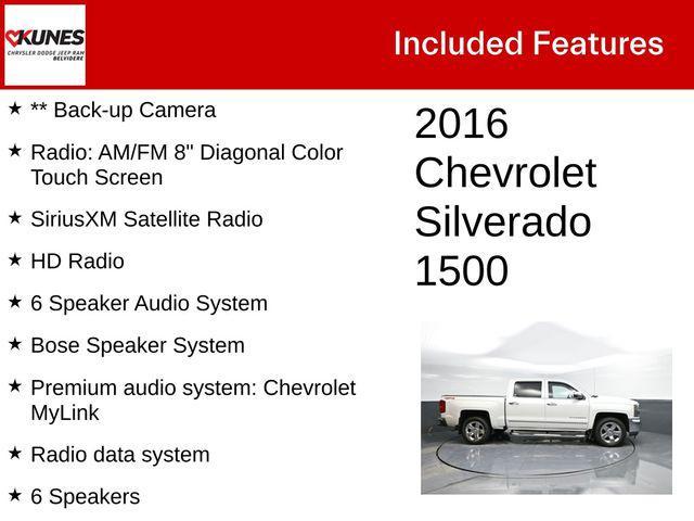 used 2016 Chevrolet Silverado 1500 car, priced at $20,937