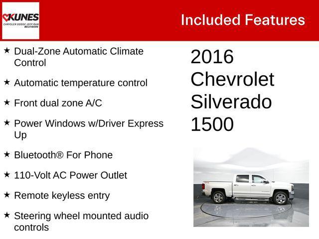 used 2016 Chevrolet Silverado 1500 car, priced at $20,937