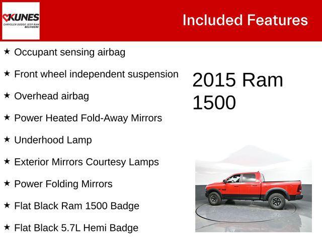 used 2015 Ram 1500 car, priced at $22,090