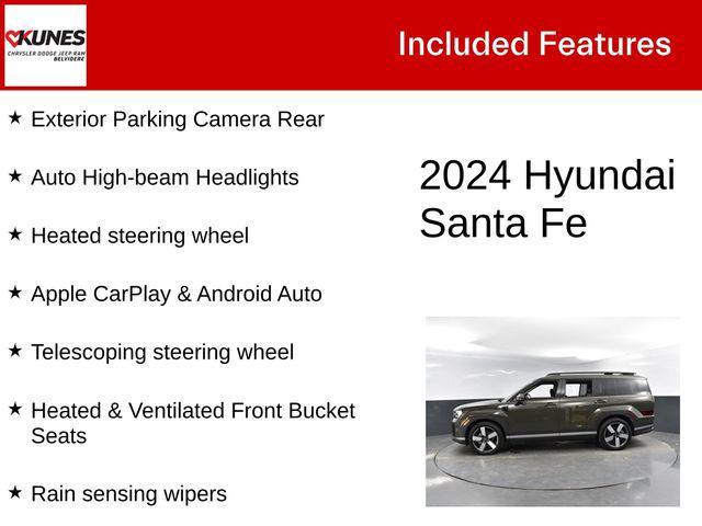 used 2024 Hyundai Santa Fe car, priced at $31,723