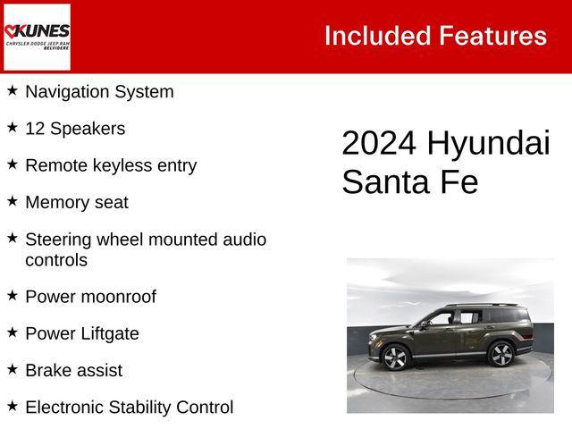used 2024 Hyundai Santa Fe car, priced at $31,723