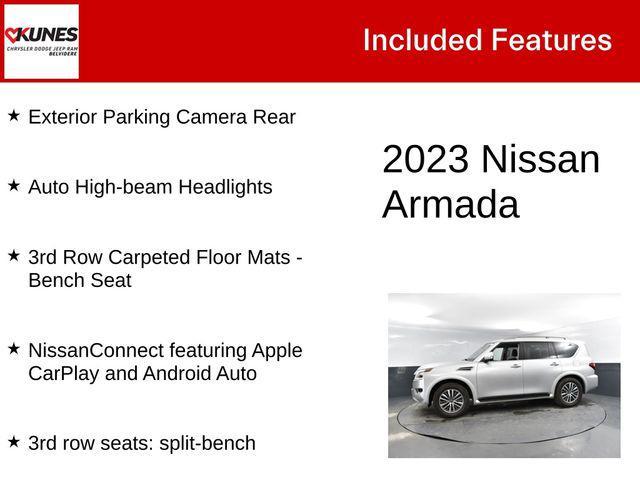 used 2023 Nissan Armada car, priced at $31,682
