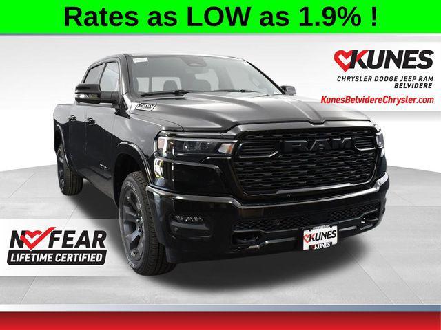 new 2025 Ram 1500 car, priced at $52,277