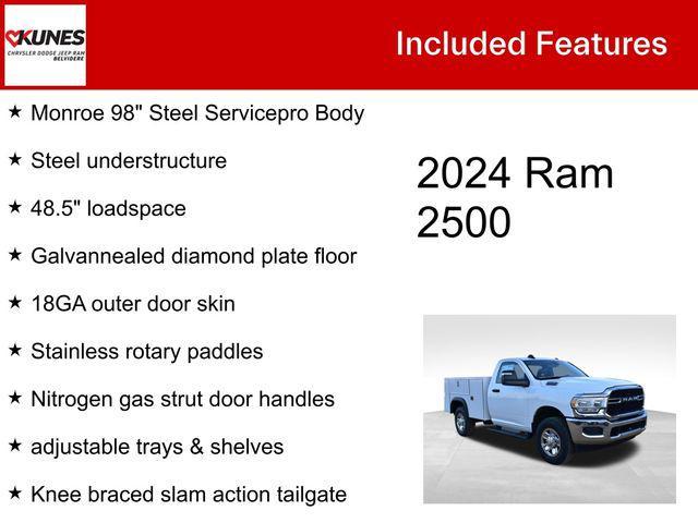 new 2024 Ram 2500 car, priced at $58,077
