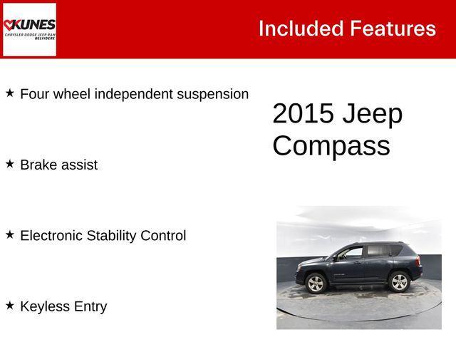 used 2015 Jeep Compass car, priced at $9,000