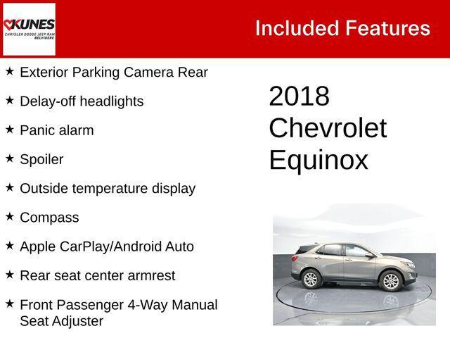 used 2018 Chevrolet Equinox car, priced at $11,486