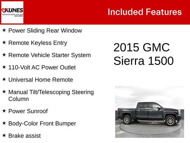 used 2015 GMC Sierra 1500 car, priced at $23,600