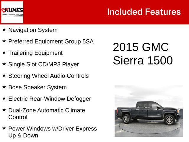 used 2015 GMC Sierra 1500 car, priced at $23,600