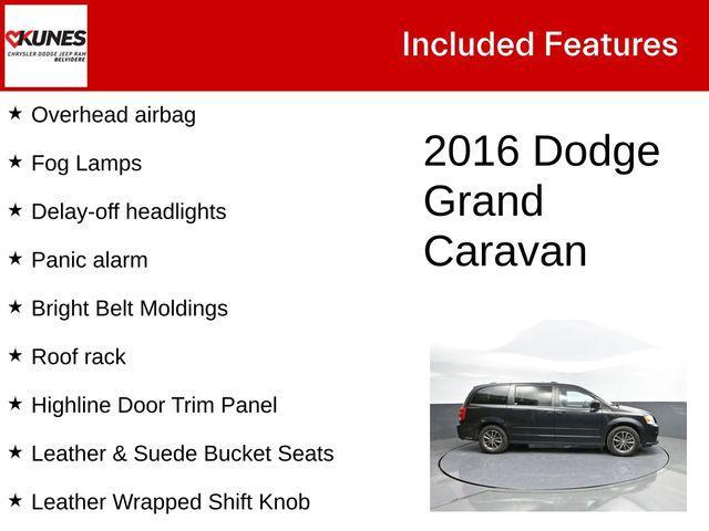 used 2016 Dodge Grand Caravan car, priced at $9,337