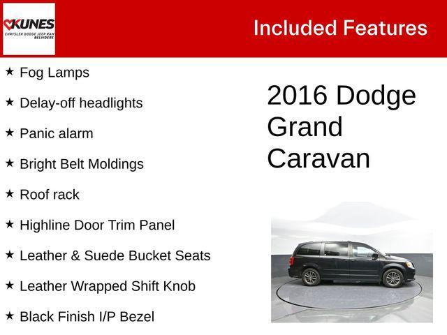 used 2016 Dodge Grand Caravan car, priced at $9,337