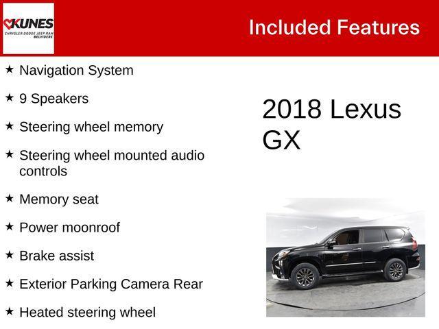 used 2018 Lexus GX 460 car, priced at $35,380