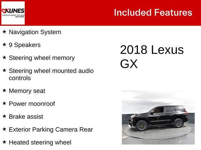 used 2018 Lexus GX 460 car, priced at $33,000