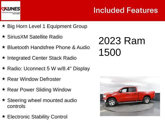 used 2023 Ram 1500 car, priced at $31,500