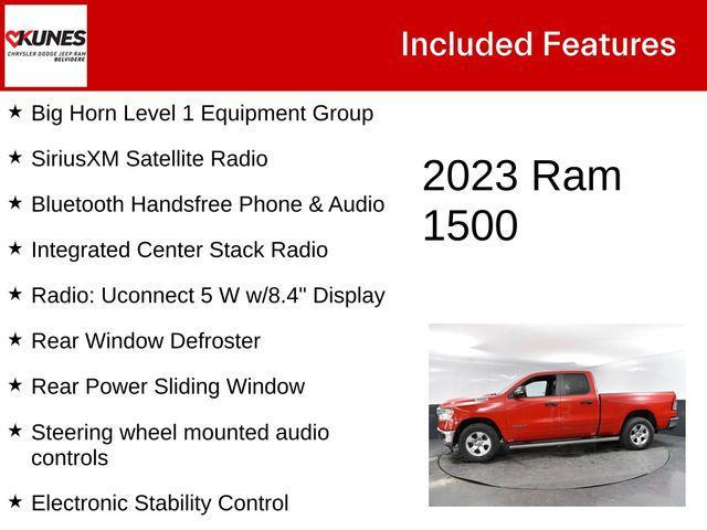 used 2023 Ram 1500 car, priced at $32,292