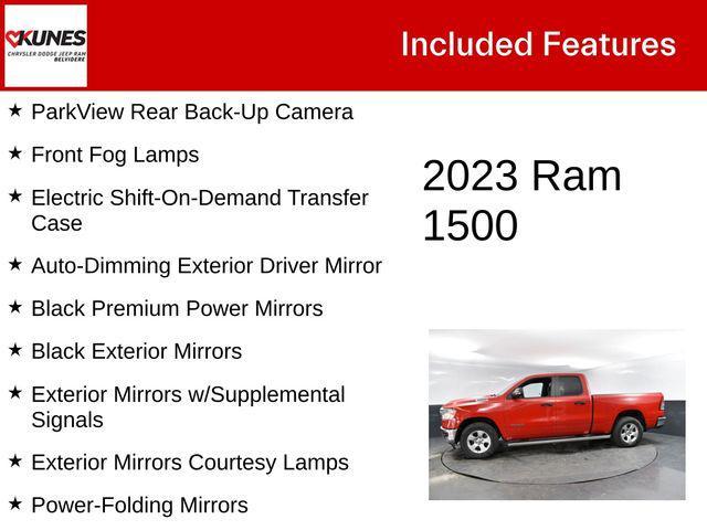 used 2023 Ram 1500 car, priced at $31,500
