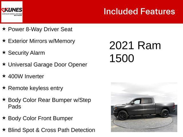 used 2021 Ram 1500 car, priced at $30,829