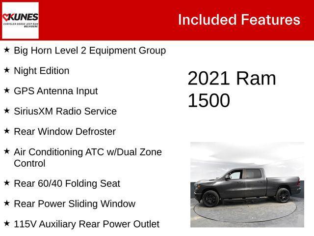 used 2021 Ram 1500 car, priced at $30,829