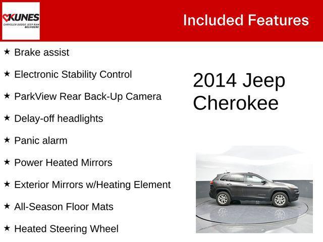 used 2014 Jeep Cherokee car, priced at $12,999