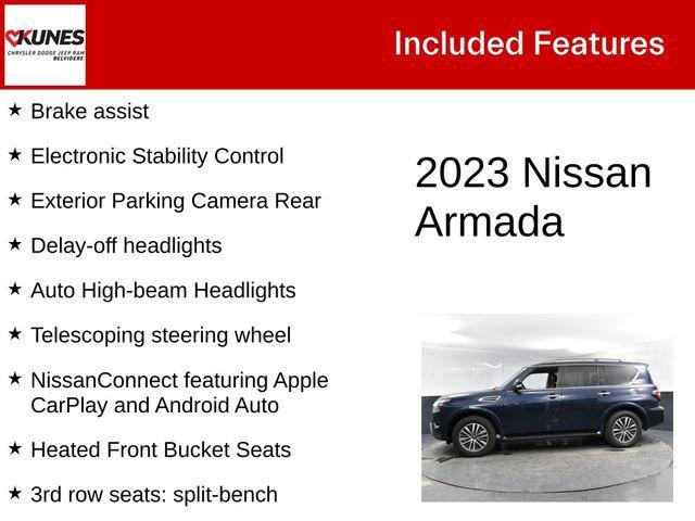 used 2023 Nissan Armada car, priced at $35,895
