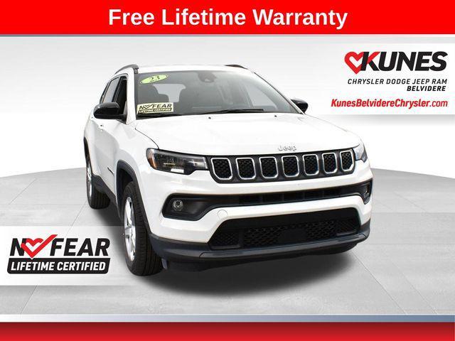 used 2023 Jeep Compass car, priced at $21,000