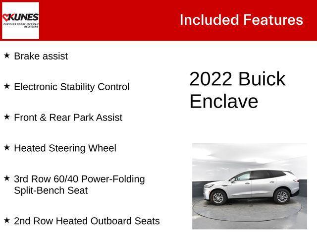 used 2022 Buick Enclave car, priced at $27,329