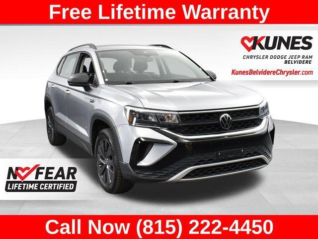 used 2024 Volkswagen Taos car, priced at $21,000