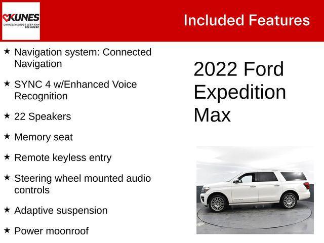 used 2022 Ford Expedition car, priced at $58,995