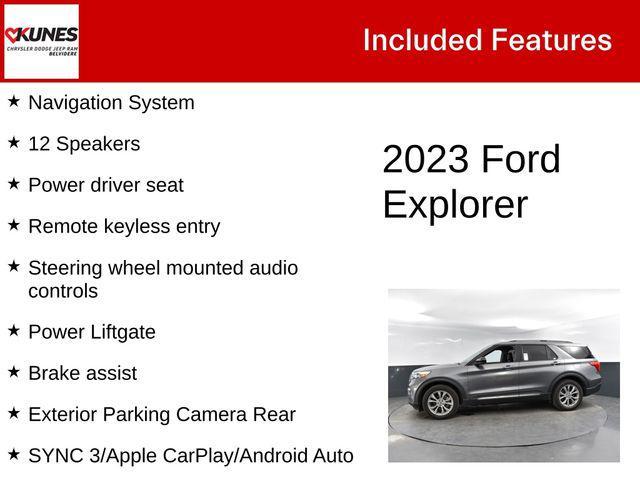 used 2023 Ford Explorer car, priced at $30,500