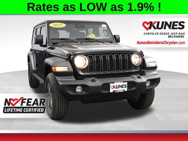 new 2025 Jeep Wrangler car, priced at $45,390