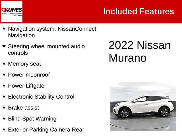 used 2022 Nissan Murano car, priced at $23,633