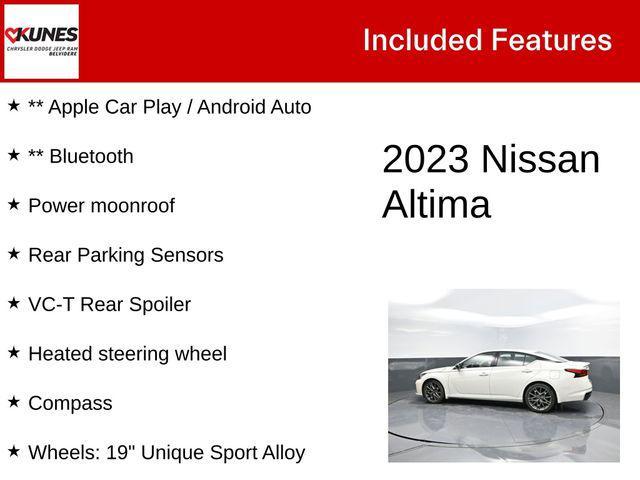 used 2023 Nissan Altima car, priced at $22,862