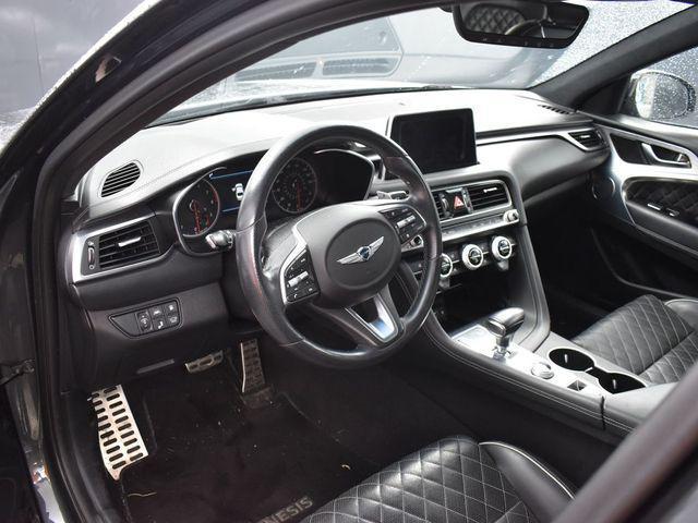 used 2020 Genesis G70 car, priced at $25,200