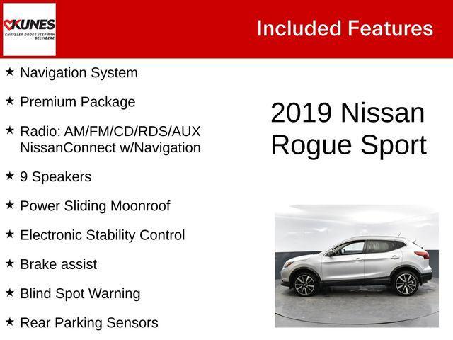 used 2019 Nissan Rogue Sport car, priced at $15,963