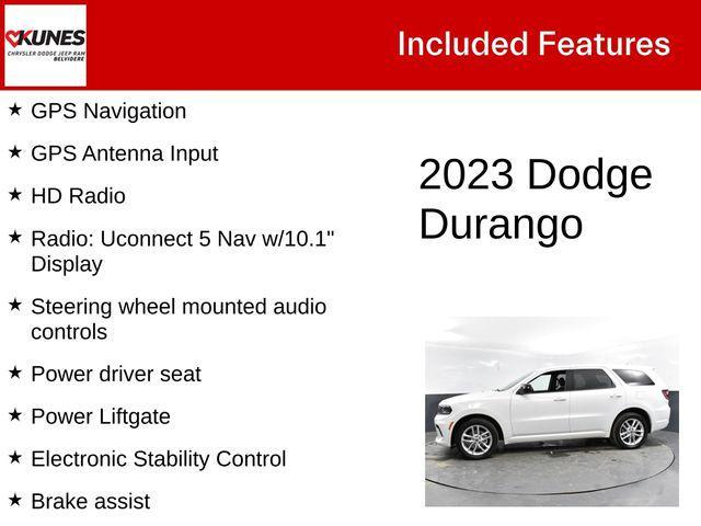 used 2023 Dodge Durango car, priced at $35,999