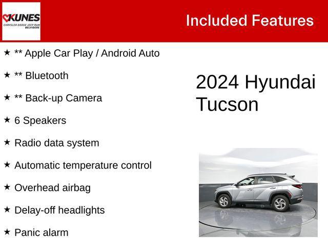 used 2024 Hyundai Tucson car, priced at $22,125