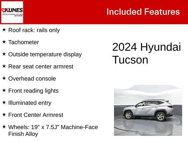 used 2024 Hyundai Tucson car, priced at $22,125