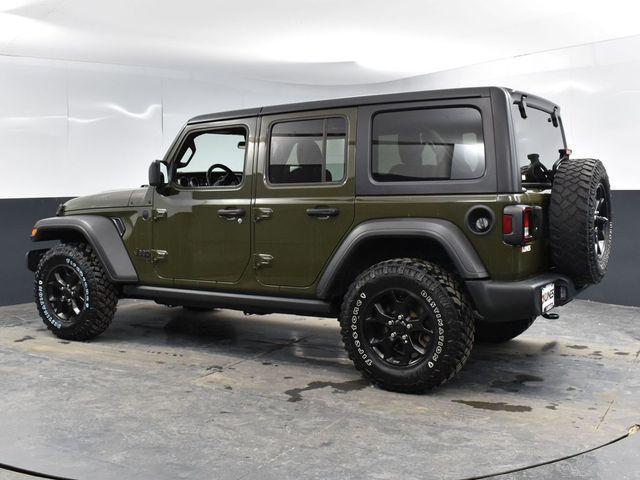 used 2021 Jeep Wrangler car, priced at $28,210