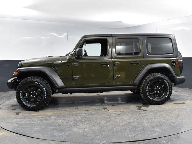 used 2021 Jeep Wrangler car, priced at $28,210