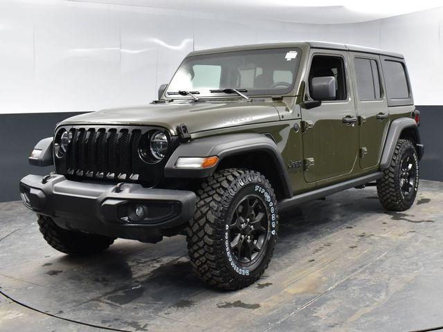 used 2021 Jeep Wrangler car, priced at $28,210