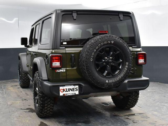 used 2021 Jeep Wrangler car, priced at $28,210