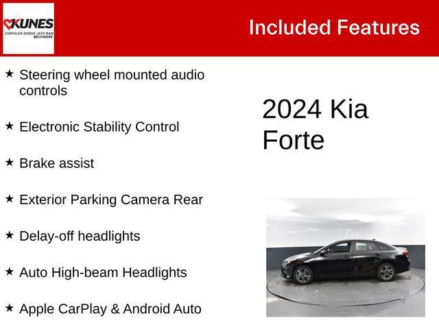 used 2024 Kia Forte car, priced at $16,394