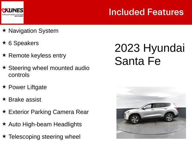 used 2023 Hyundai Santa Fe car, priced at $20,404