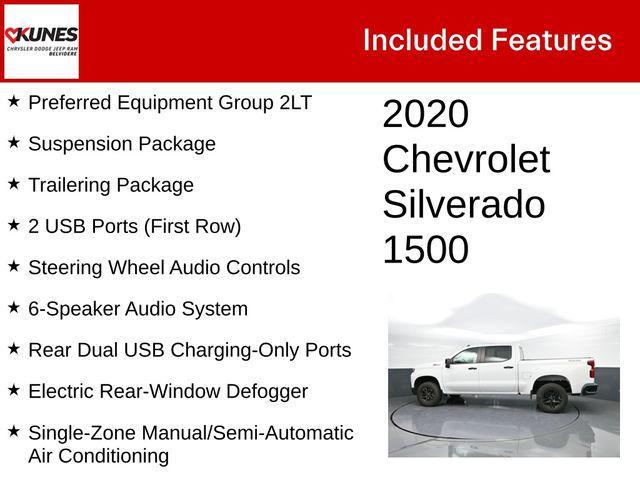 used 2020 Chevrolet Silverado 1500 car, priced at $39,035