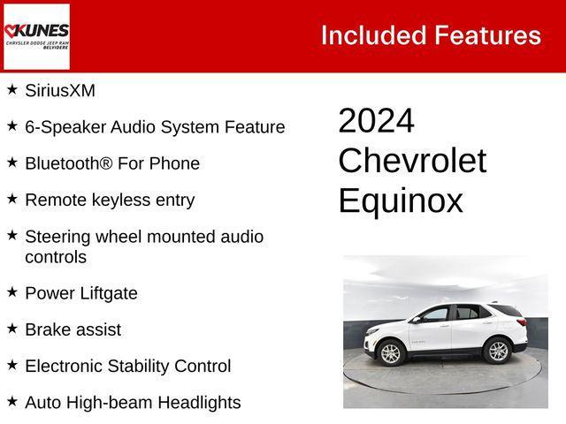 used 2024 Chevrolet Equinox car, priced at $23,256
