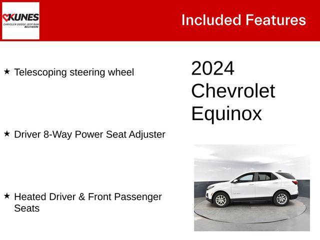 used 2024 Chevrolet Equinox car, priced at $23,256